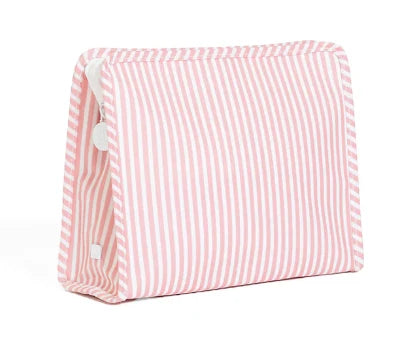 Estuche con cremallera - Pimlico Stripe Rosa empolvado