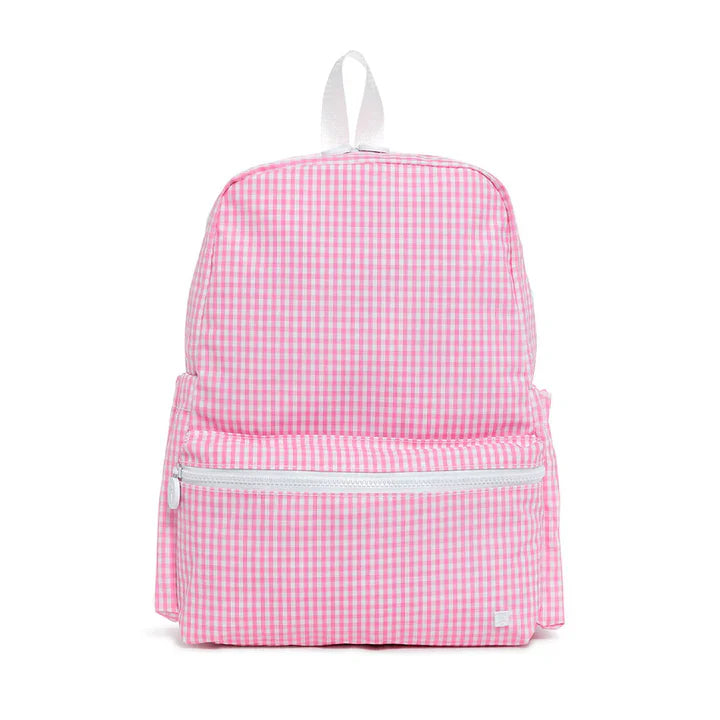 Mochila grande  Vichy rosado