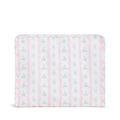 Estuche Con Cremallera - Cinta floral rosa