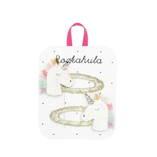 Ganchos Unicornio Arcoíris