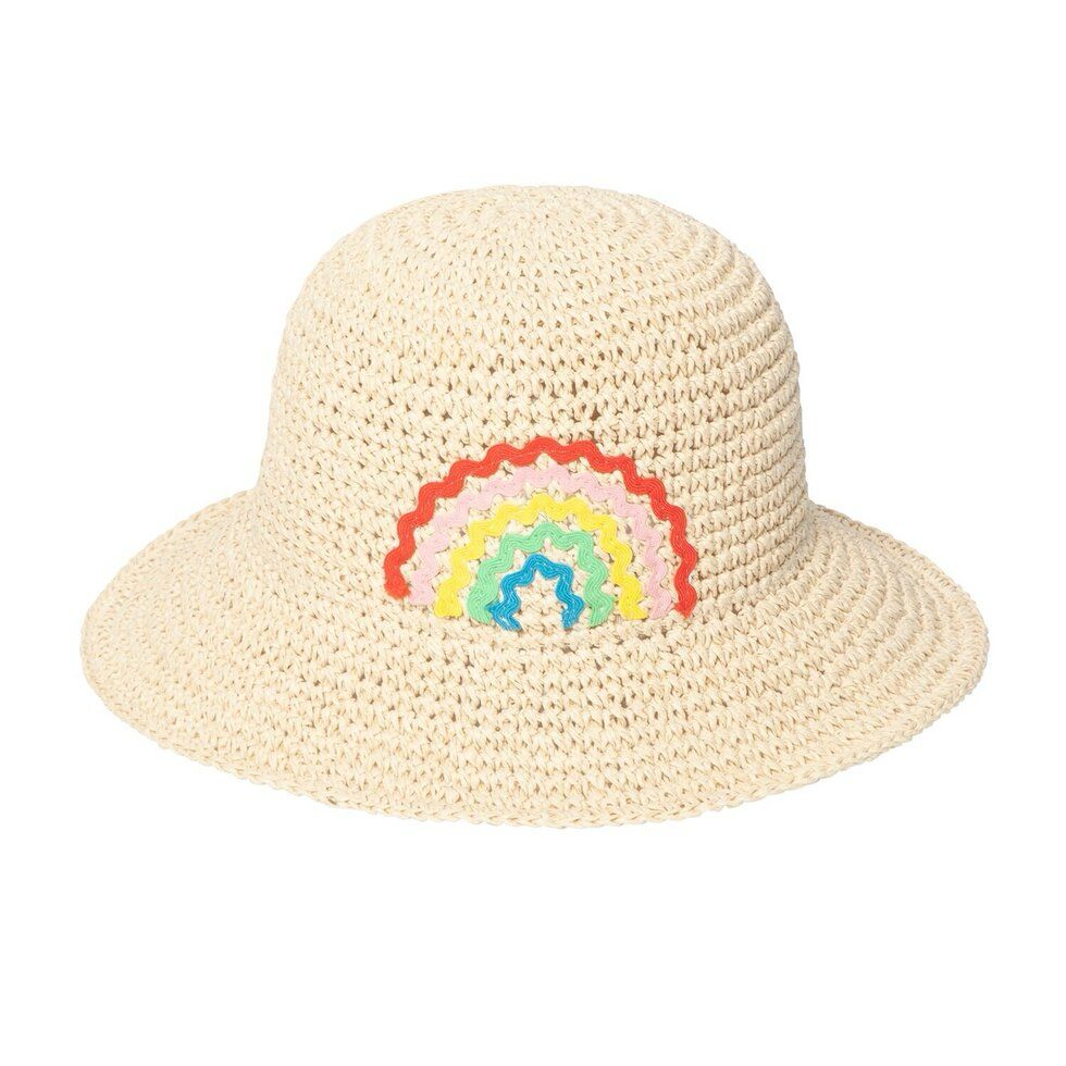Sombrero Paja Arcoíris 3-6 Años