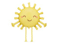 Metalizado globo sun, 91x77 cm, yellow