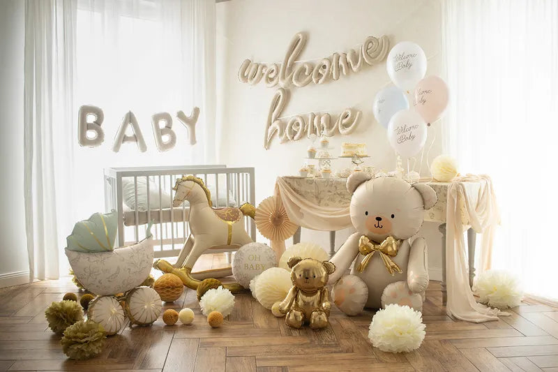 Metalizado globo rocking horse, 118x104 cm, mezcla