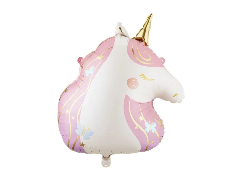 Globo de aluminio Unicornio, 52x61 cm, surtido