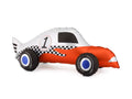 Globo de aluminio con forma de coche de carreras, 90x34 cm, surtido