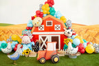 Globo de aluminio vertical Tractor, 72x63,5 cm, surtido