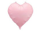 Metalizado globo corazón, 45cm, rosado