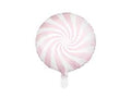 Metalizado globo candy, 35cm, light rosado
