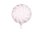 Metalizado globo candy, 35cm, light rosado
