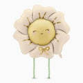 Metalizado globo flower, 104x104 cm, light beige