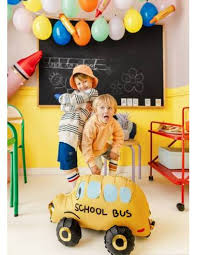 Standing metalizado globo bus, 36x66 cm