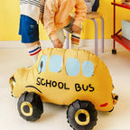 Standing metalizado globo bus, 36x66 cm