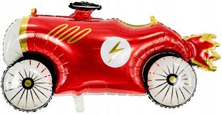 Metalizado globo car, 111x63 cm, mezcla