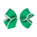 Lazo King Grosgrain con borde remallado - Verde