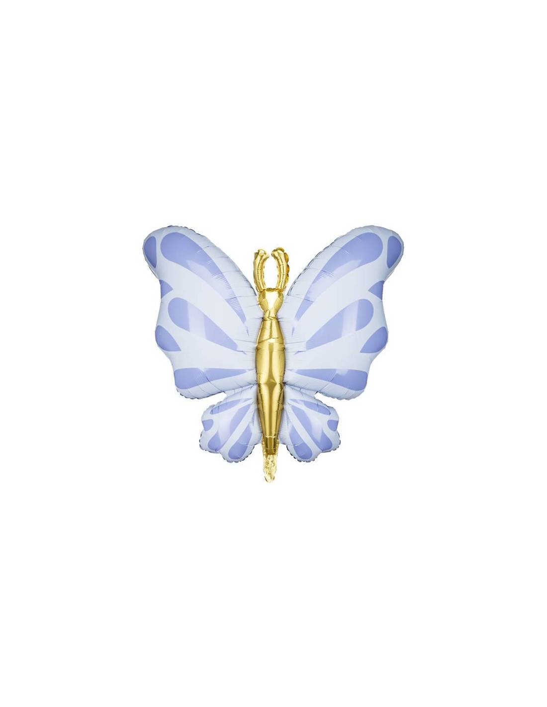 Metalizado globo butterfly, 69x69 cm, azul