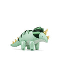 Metalizado globo triceratops, 101 x 60.5cm, verde