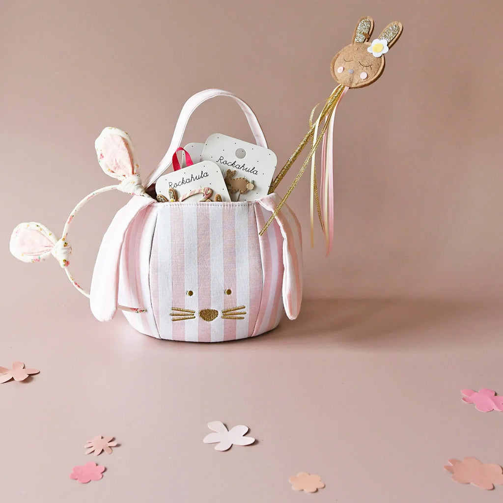 Bolso Conejito Cereza Rayado