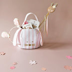 Bolso Conejito Cereza Rayado