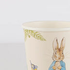 Vasos Peter Rabbit en el jardín (x8)