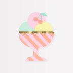 Servilletas de Helado Tipo Sundae
