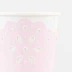 Vaso Encaje Rosado