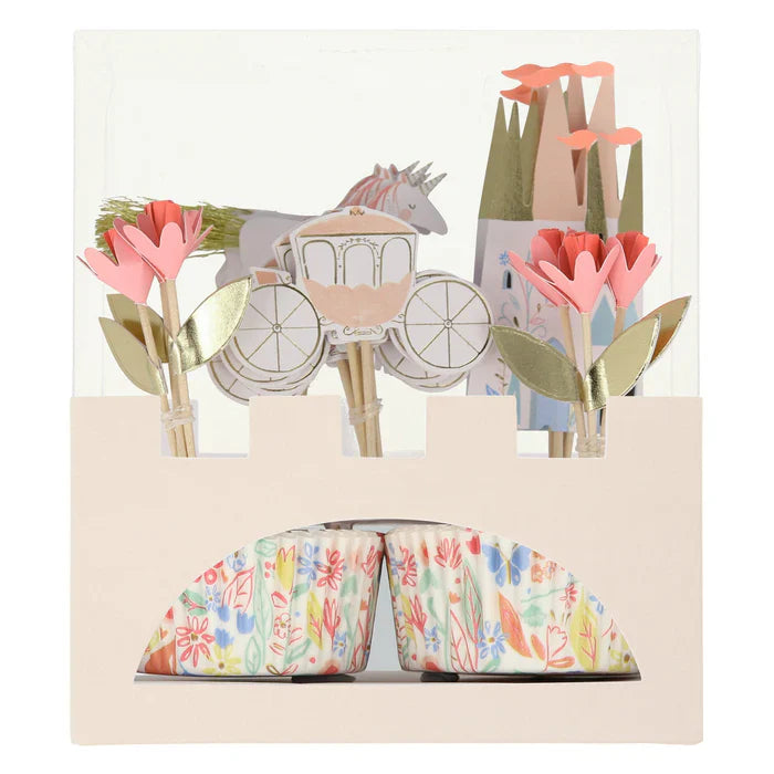 Kit de ponquesitos princesa
