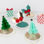 Sombreros navideños surtidos