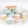 Vasos y Cucharas de Helado