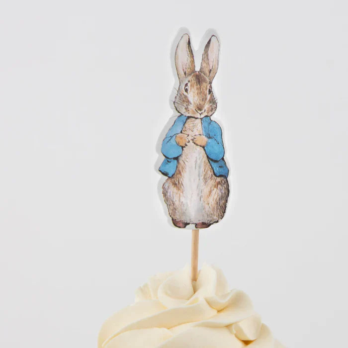 Kit de cupcakes Peter Rabbit en el jardín