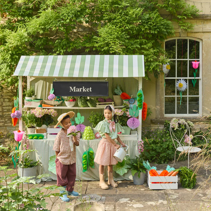 Decoraciones gigantes vegetales (x10)
