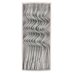 Velas Espiral Plateada