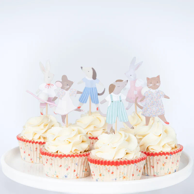 Kit Cupcakes Animalitos Fiesta
