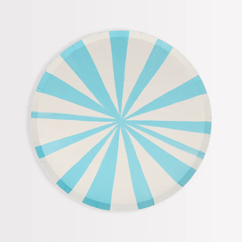 Platos Grandes Rayas Espiral