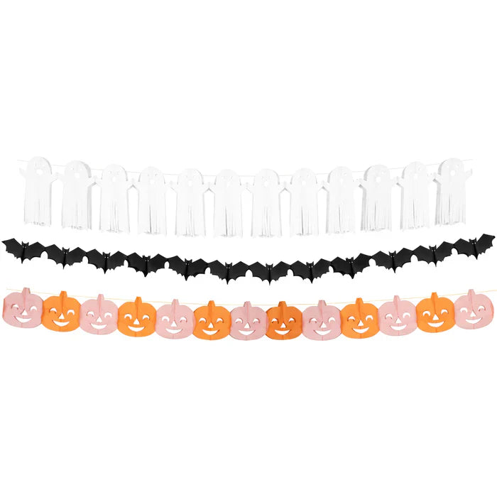 Guinalda de Papel Seda de Halloween