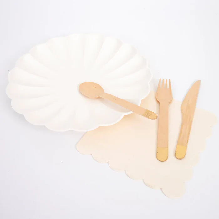 Cubiertos Dorados