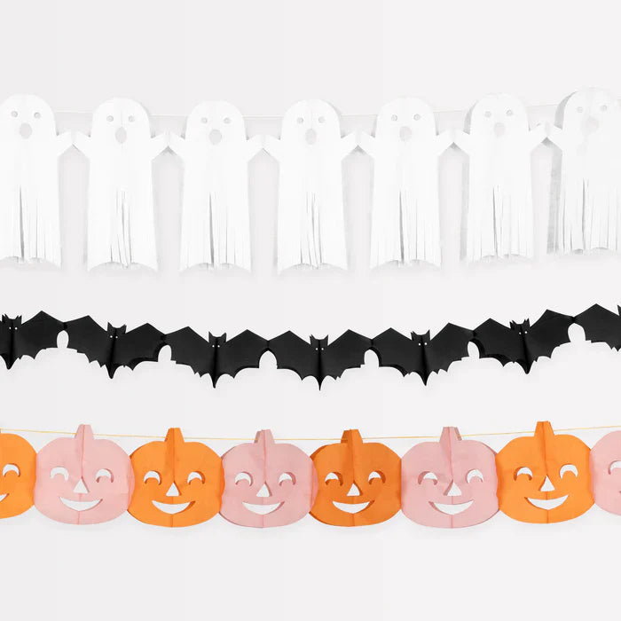 Guinalda de Papel Seda de Halloween
