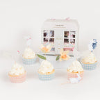 Kit de cupcakes cabaña de Pascua (x24 toppers)
