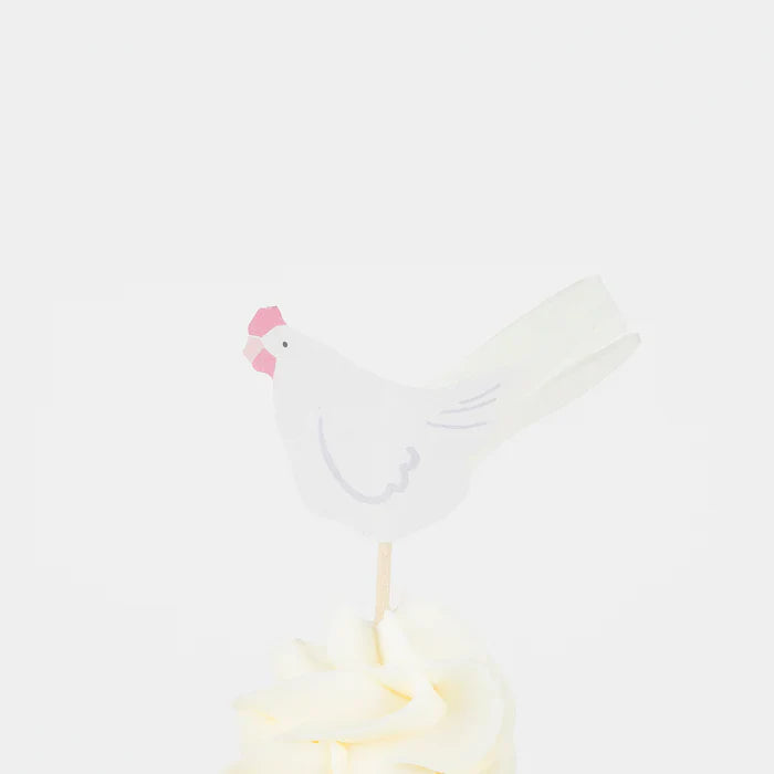 Kit de cupcakes cabaña de Pascua (x24 toppers)