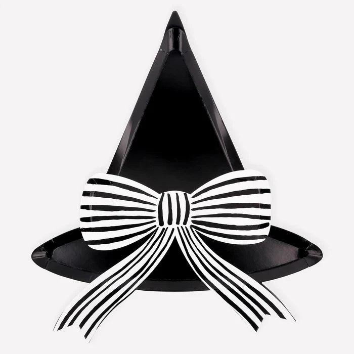 Platos con Sombrero de Brujas