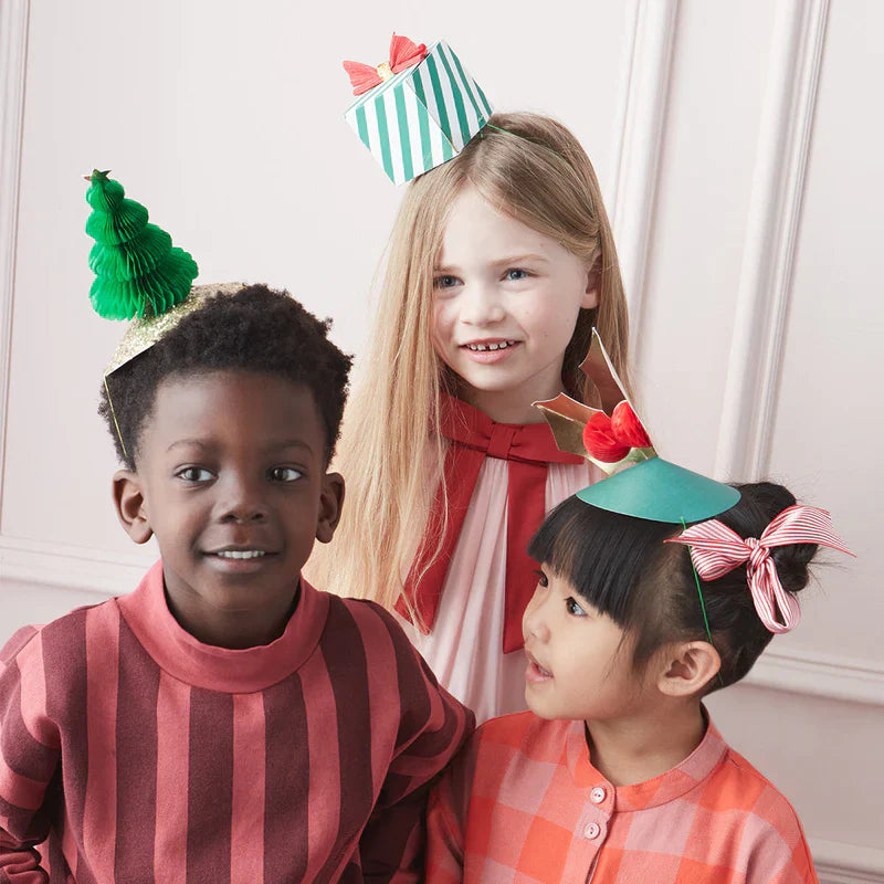 Sombreros navideños surtidos