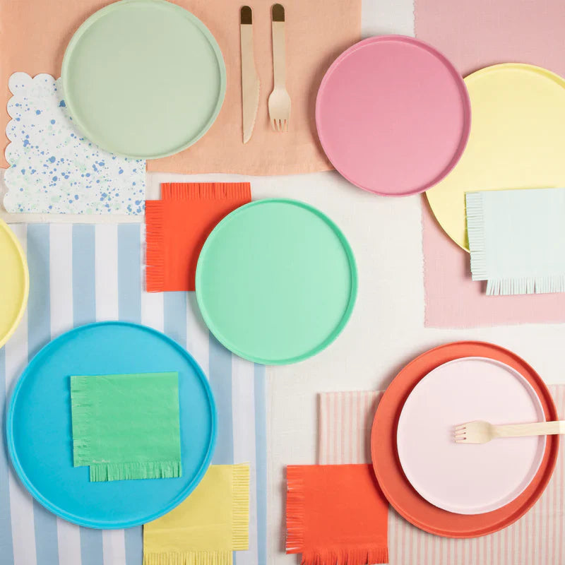 Platos pequeños colores basicos