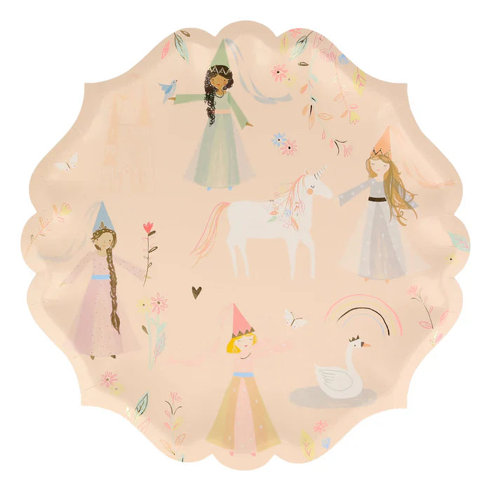 Platos De Princesas