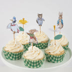 Kit de cupcakes Peter Rabbit en el jardín