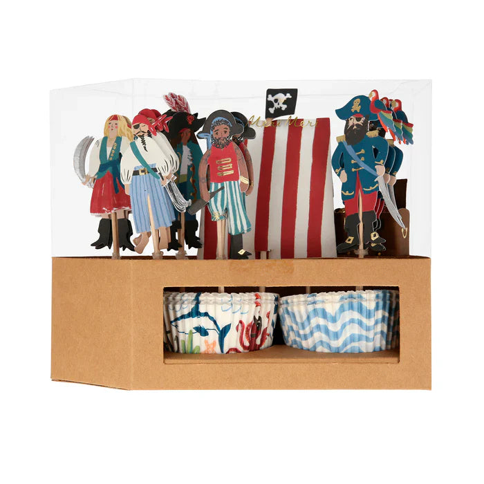 Kit Cupcake Pirata
