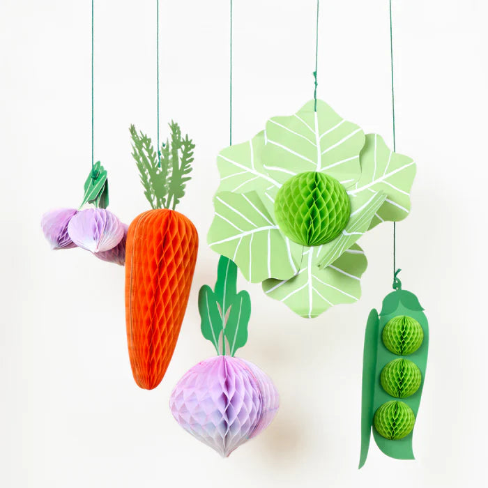 Decoraciones gigantes vegetales (x10)