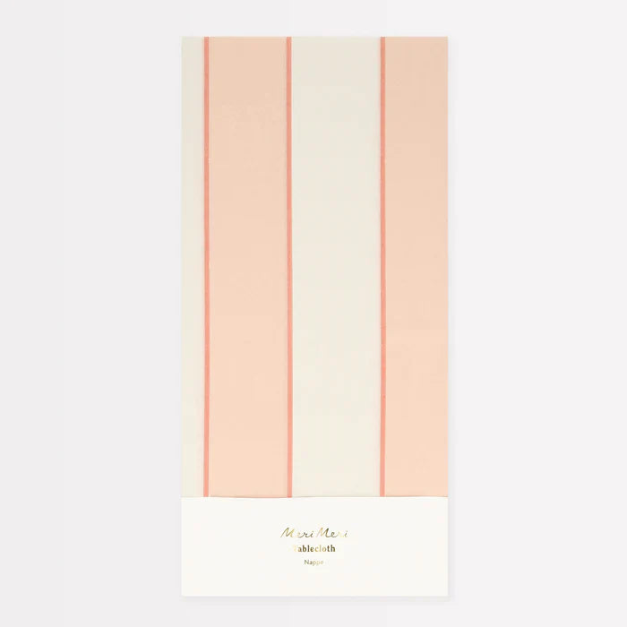 Mantel Rayas Peach