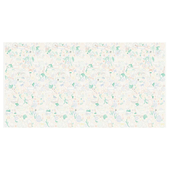 Mantel para colorear actividad de Pascua