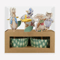 Kit de cupcakes Peter Rabbit en el jardín