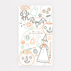 Mantel de Actividad para Colorear de Halloween