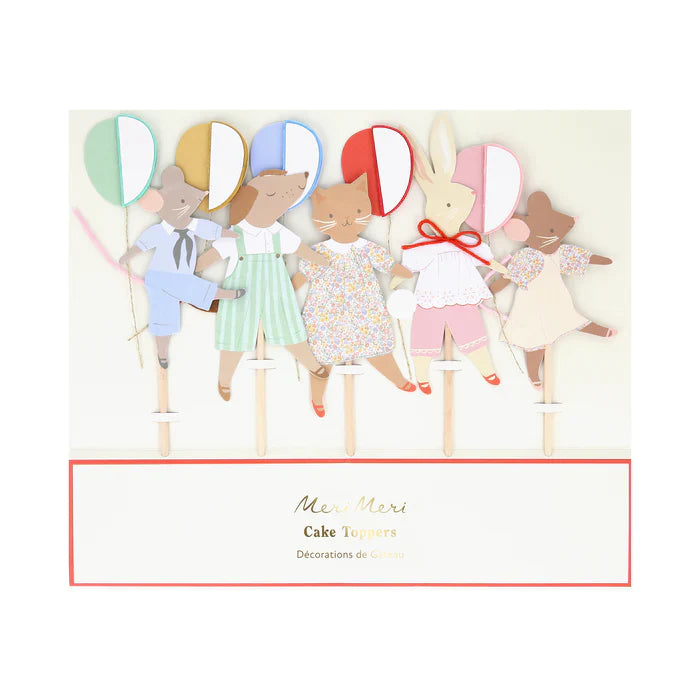 Cake Topper Animalitos Fiesta